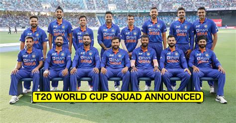 India squad for T20 World Cup announced, Shami named standby - Desinema