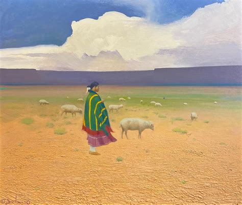 Gerard Curtis Delano - Storm Clouds Over the Desert For Sale at 1stDibs