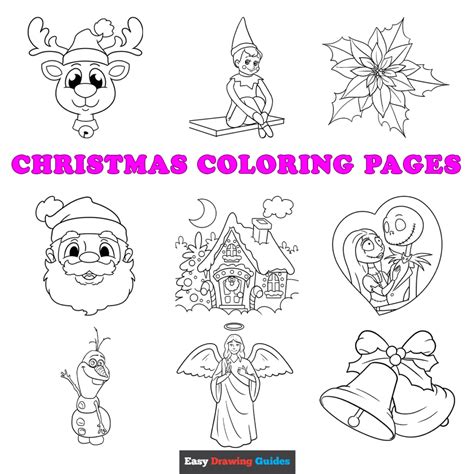 Christmas Coloring Pages For Kids To Print Out