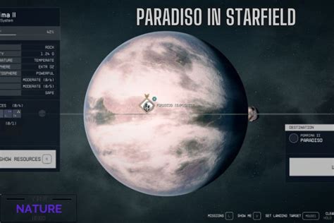 What Is Paradiso In Starfield? - The Nature Hero