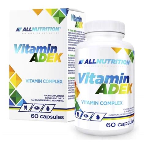 Vitamin ADEK 60 Caps - ALLNutrition - FitCookie