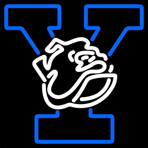 NCAA Yale Bulldogs Logo Neon Sign - Neon