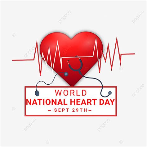 China National Day Vector PNG Images, National Heart Day, Heart, Red, World Heart Day PNG Image ...