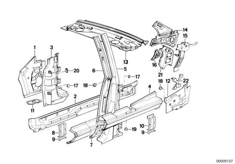 Visualizing the Anatomy of a Bmw 325i: A Comprehensive Body Parts Diagram