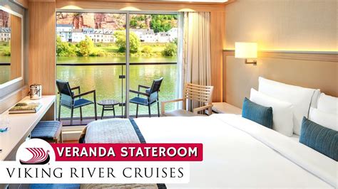 Viking River Cruises | Veranda Stateroom Full Walkthrough Tour & Review 4K | Viking Longship ...