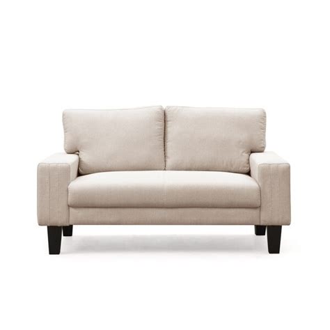 Shop Modern Solid Color Fabric Loveseat - Free Shipping Today - Overstock.com - 12273259