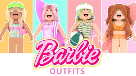 Y2K/PREPPY BARBIE Aesthetic ROBLOX OUTFITS 🛍 + Codes || Bloxburg Clothes - YouTube