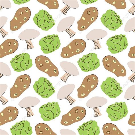 Vector Illustration Of Vegetable Pattern For Wallpaper And Textiles ...