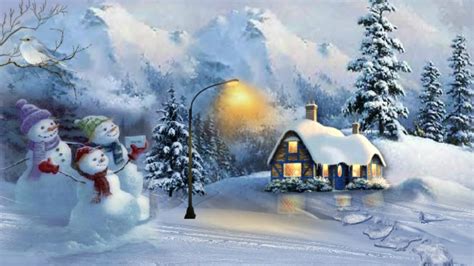 Winter Snowman Wallpaper (61+ images)