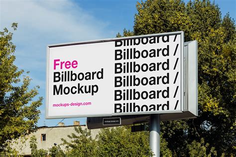 Free city billboard mockup - Mockups Design