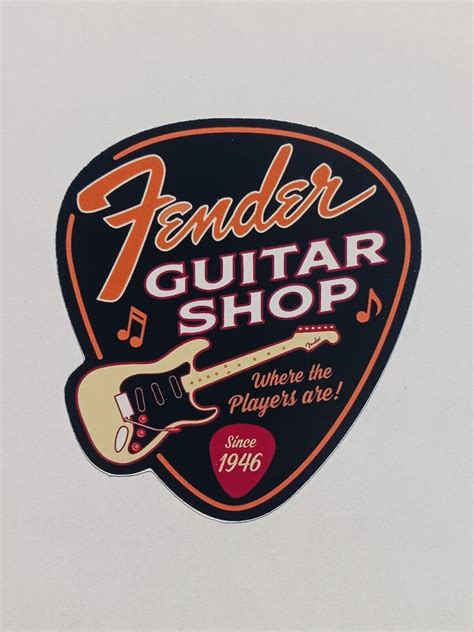 4 x Fender Guitar Stickers! Free Shipping! | eBay