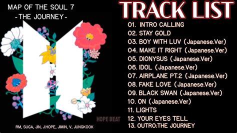 [Full Album]BTS_MAP OF THE SOUL:7 THE JOURNEY [Track list 1-6] - YouTube