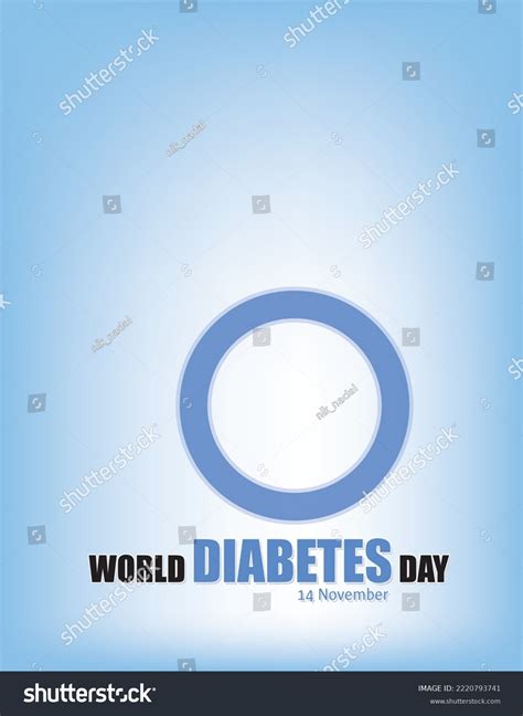 World Diabetes Day Poster Vector Illustration Stock Vector (Royalty ...