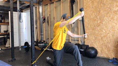 Oblique Sling Exercises Using Resistance Band & Steel Mace - SET FOR SET