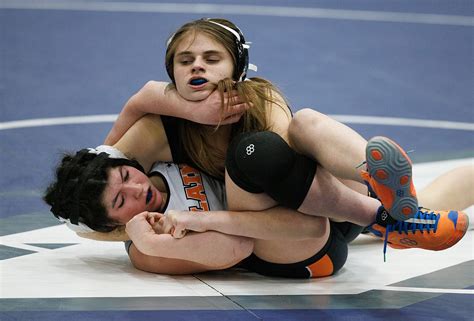 Bellingham, Meridian, Blaine girls wrestling meet - Cascadia Daily