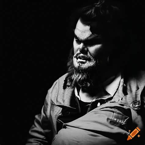 Image of jack black playing card game with a backpack on Craiyon