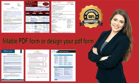 Create fillable pdf form or design your pdf form by Fozia_jutt | Fiverr