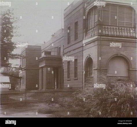 Geelong Hospital main entrance1921 Stock Photo - Alamy