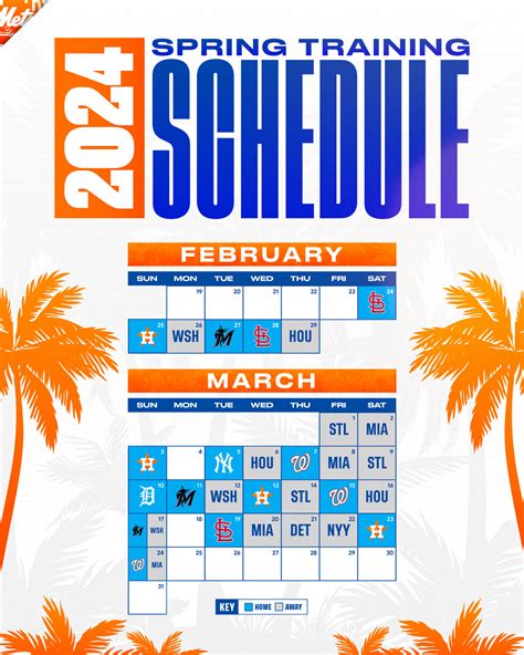 Here Is the Mets' 2024 Spring Training Schedule - Metsmerized Online