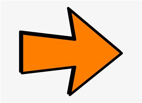 Orange Arrow Cliparts - Arrow Clip Art Transparent PNG - 600x520 - Free Download on NicePNG