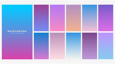 set of blue gradient color combination - Download Free Vector Art, Stock Graphics & Images