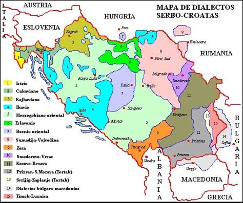 Serbo-croatian dialects in the former Yugoslavia. Nowadays Serb ...