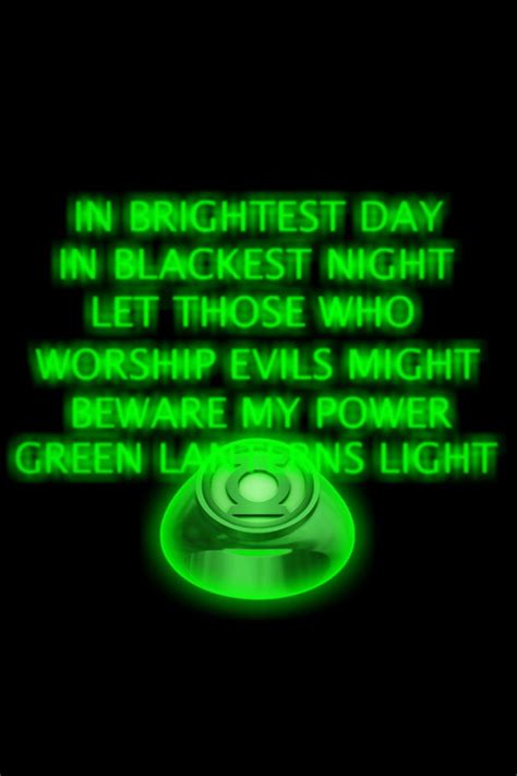 Green Lantern Ring and Oath background by KalEl7 on DeviantArt