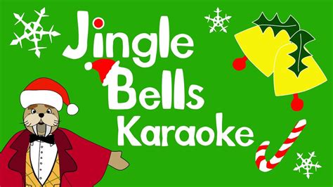 Jingle Bells karaoke for kids | The Singing Walrus - YouTube