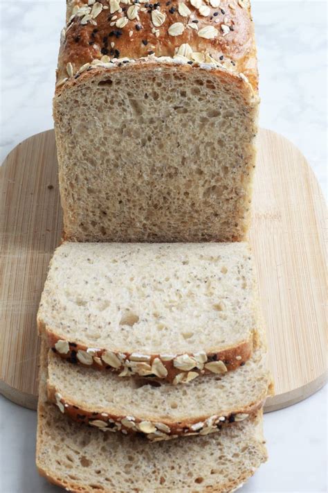 Homemade Chia Seed Whole Wheat Bread | Healthy Fitness Meals