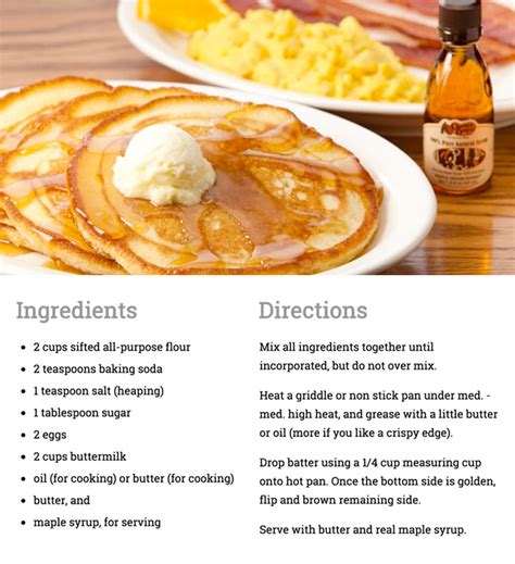 Cracker Barrel buttermilk pancakes! | Breakfast brunch recipes, Recipes ...