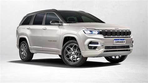 2022 Jeep Commander Revealed As Seven-Seat SUV With Compass Bones