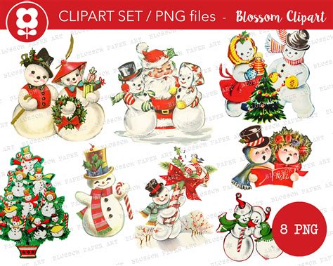 christmas clip art vintage - Jesse Jeffers