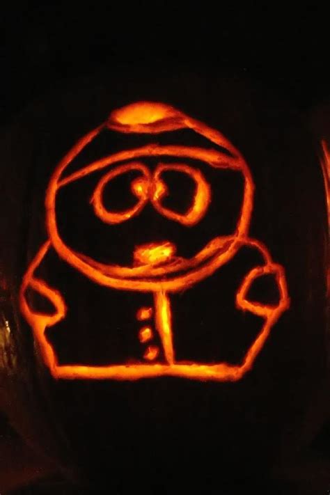 17 Cartoon Shows Pumpkin Carvings: South Park and Spongebob Squarepants