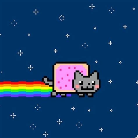 Twenty-Five Iconic Cat Memes And Pics Of The 2010s | Nyan cat, Neon cat, Cat memes