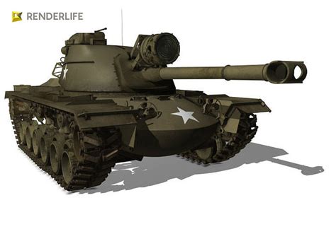 M48 Patton Tank 3D model | CGTrader