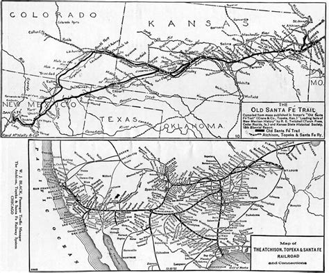 File:Santa Fe Trail and Railroad map, 1922.jpg - Wikipedia