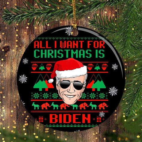 Joe Biden Christmas Ornament Unique Funny 2020 Christmas Ornaments For Tree Decorating ...