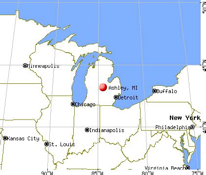 Ashley, Michigan (MI 48806) profile: population, maps, real estate, averages, homes, statistics ...