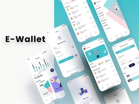 E-Wallet App by Hadeel Shaer on Dribbble