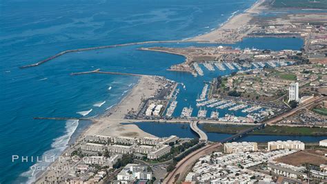 Oceanside Harbor, aerial photograph, #26044