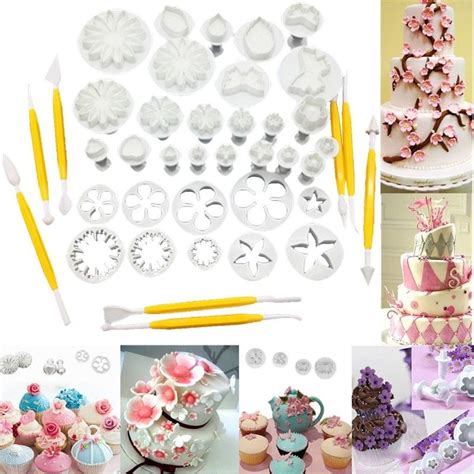 37pcs/ Fondant Cake Decorating Tools DIY Tools | Wish | Cake decorating tools, Decorating tools ...