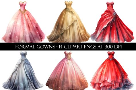 Formal Dress Clipart