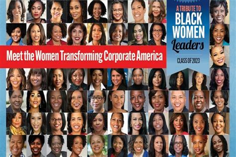 Revealed: 100 Extraordinary Black Women Leaders Transforming The Face ...