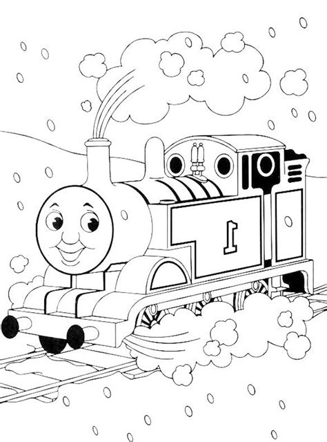 Free Printable Thomas The Train Coloring Pages