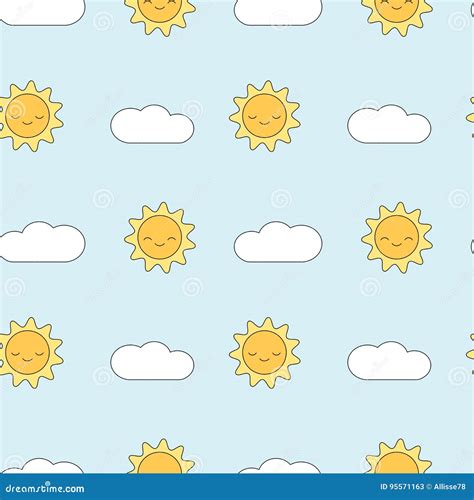 Cartoon Sun Background