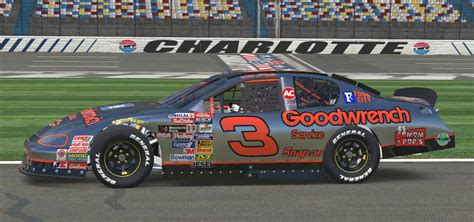 Dale Earnhardt 1995 Silver by Michael Coulter J. - Trading Paints