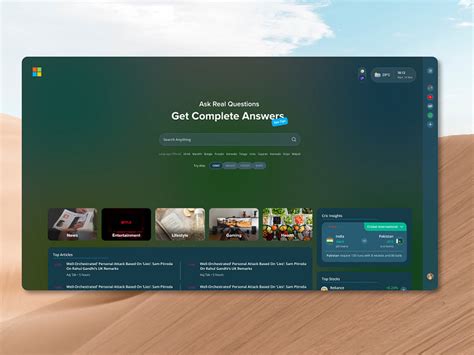 Microsoft Bing- Search Engine Redesign by CMARIX TechnoLabs on Dribbble