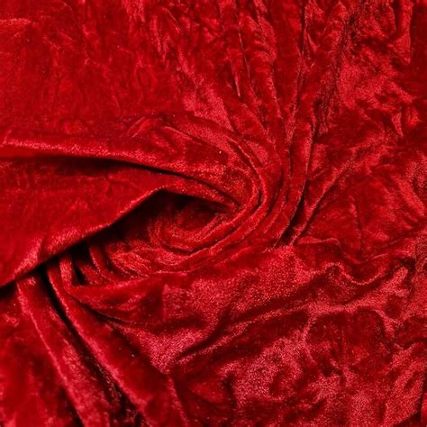 Amazon.co.uk: red velvet material