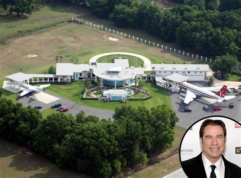 John Travolta: Celebrity Mega Mansions | Mansions, Mega mansions, Celebrity mansions