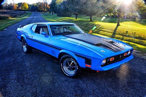 1969 Mustang Mach 1 Grabber Blue - Jamie Paul Smith